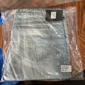 Men's Light Blue Denim Jeans